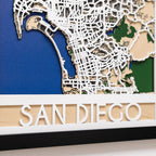 3D City Map  San Diego