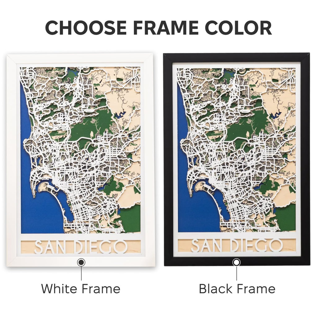 3D City Map  San Diego