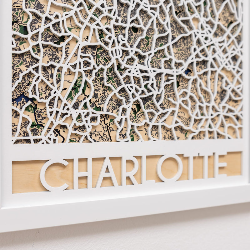 3D City Map  Charlotte