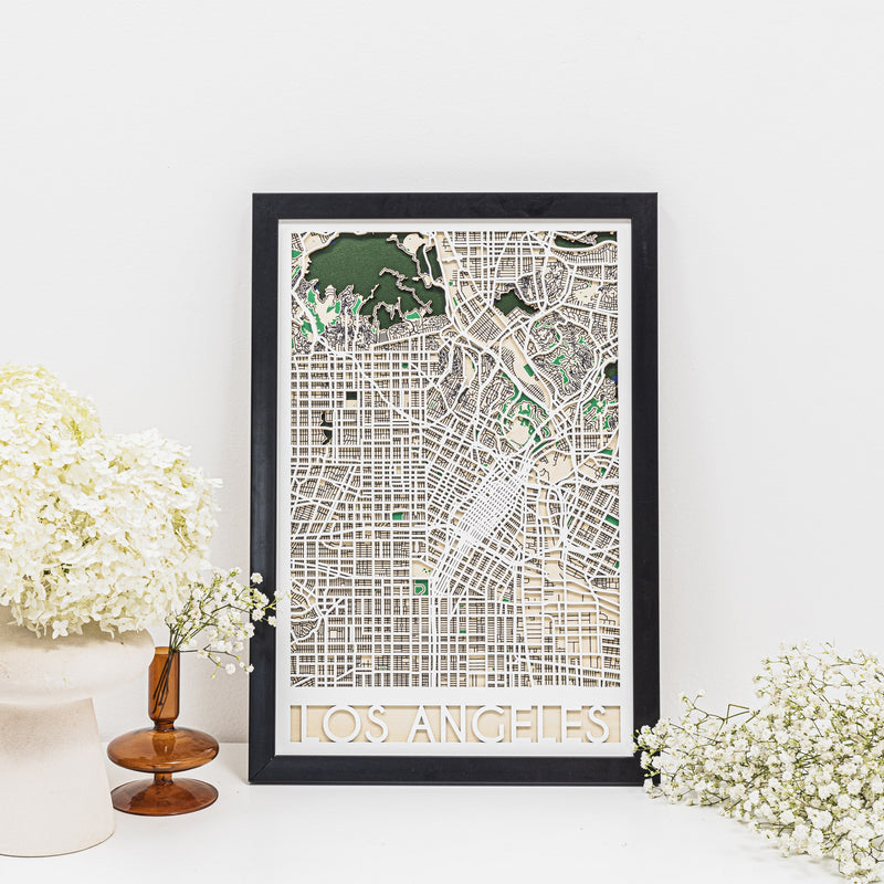 3D City Map Los Angeles