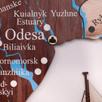 wooden map of brave ukraine