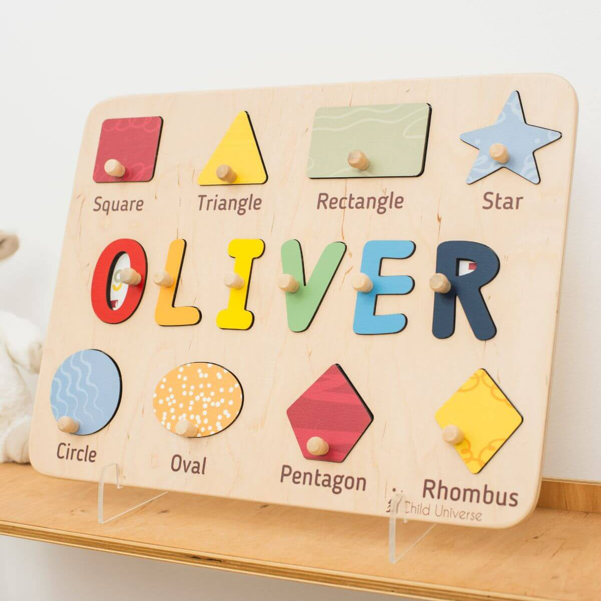 montessori wooden puzzles for toddlers