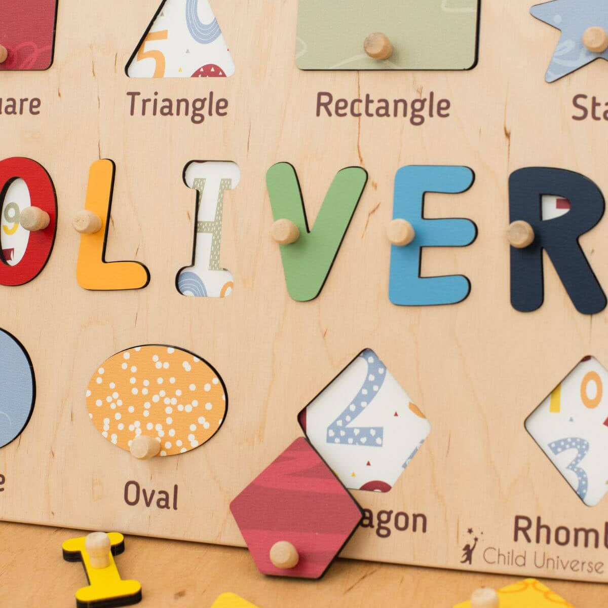 montessori wooden puzzles