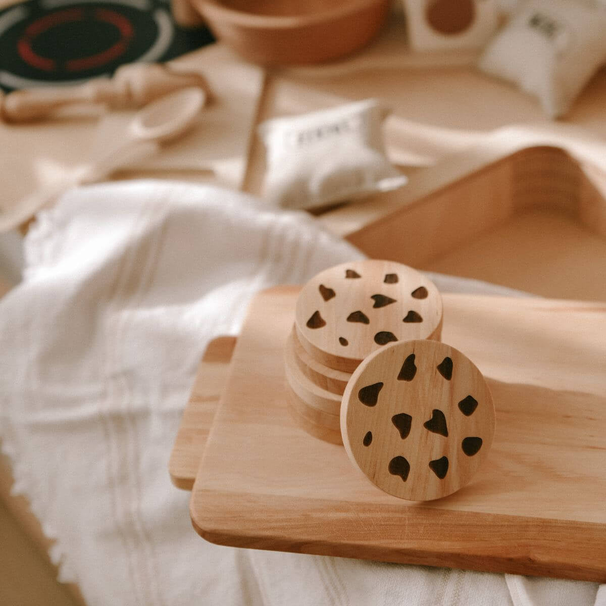 woody toy cook set
