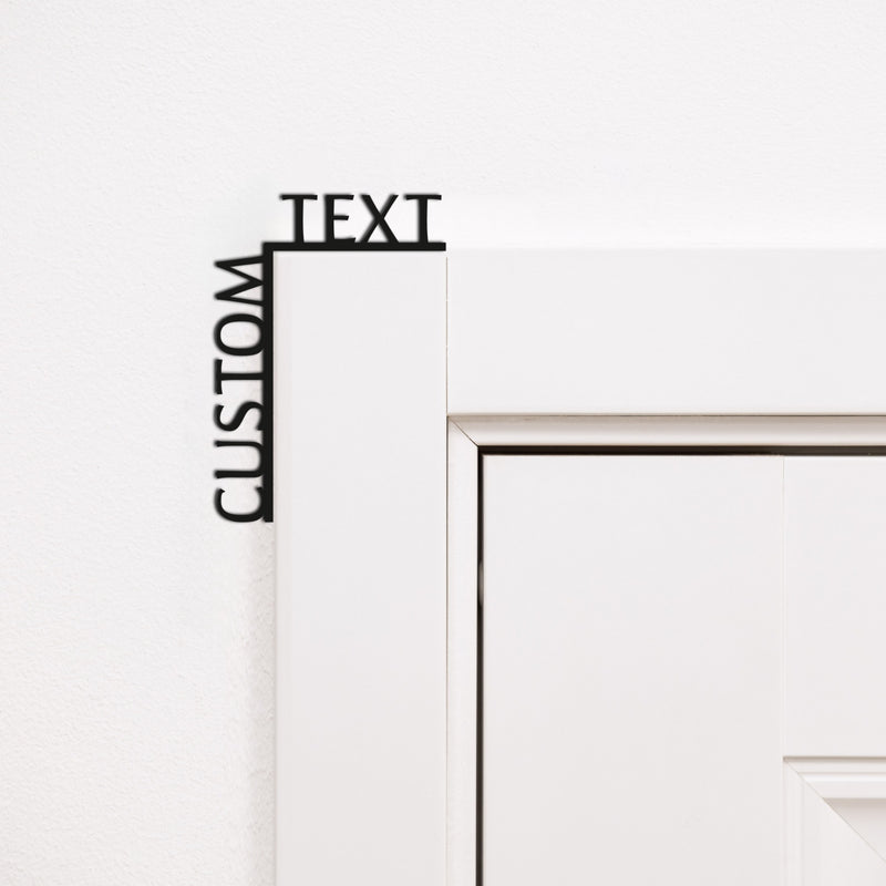 Wooden Corner Quote Personalization