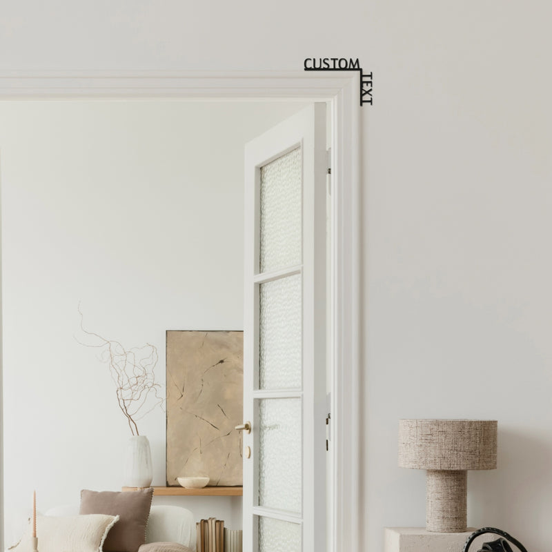 Wooden Corner Quote Personalization