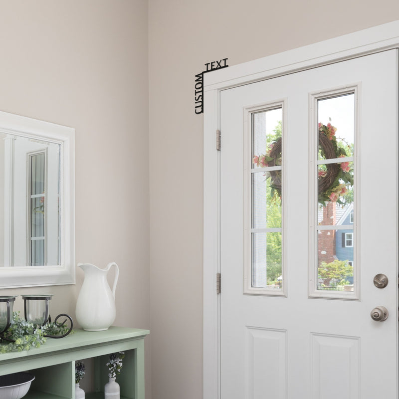 Wooden Corner Quote Personalization