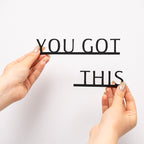 Wooden Corner Quote Personalization