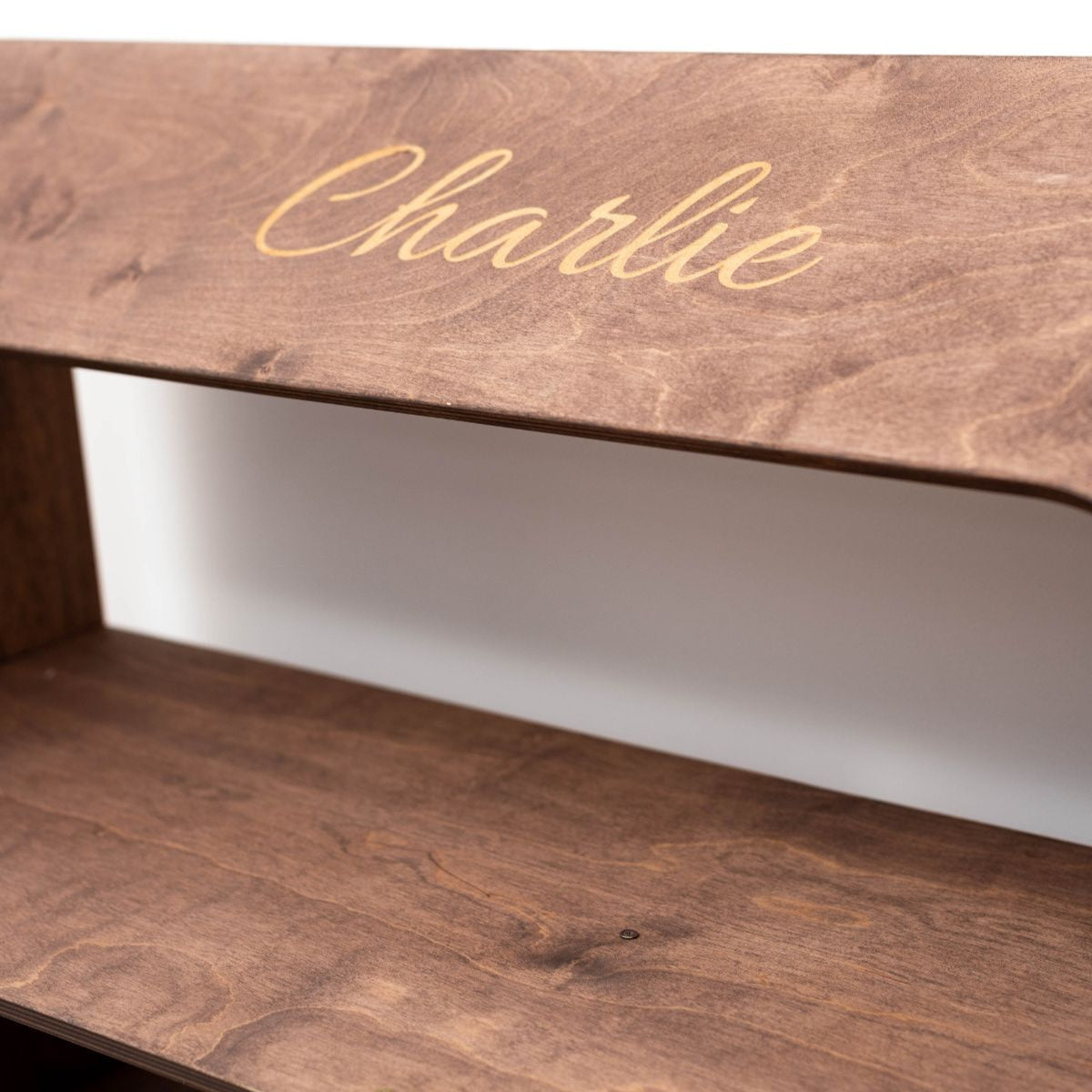 children's house shaped bookcase personalized