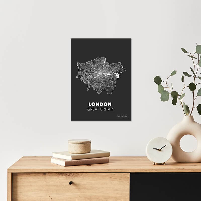 Poster City Map London