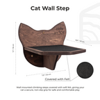 Wall Climbing Steps for Cats (B2B)