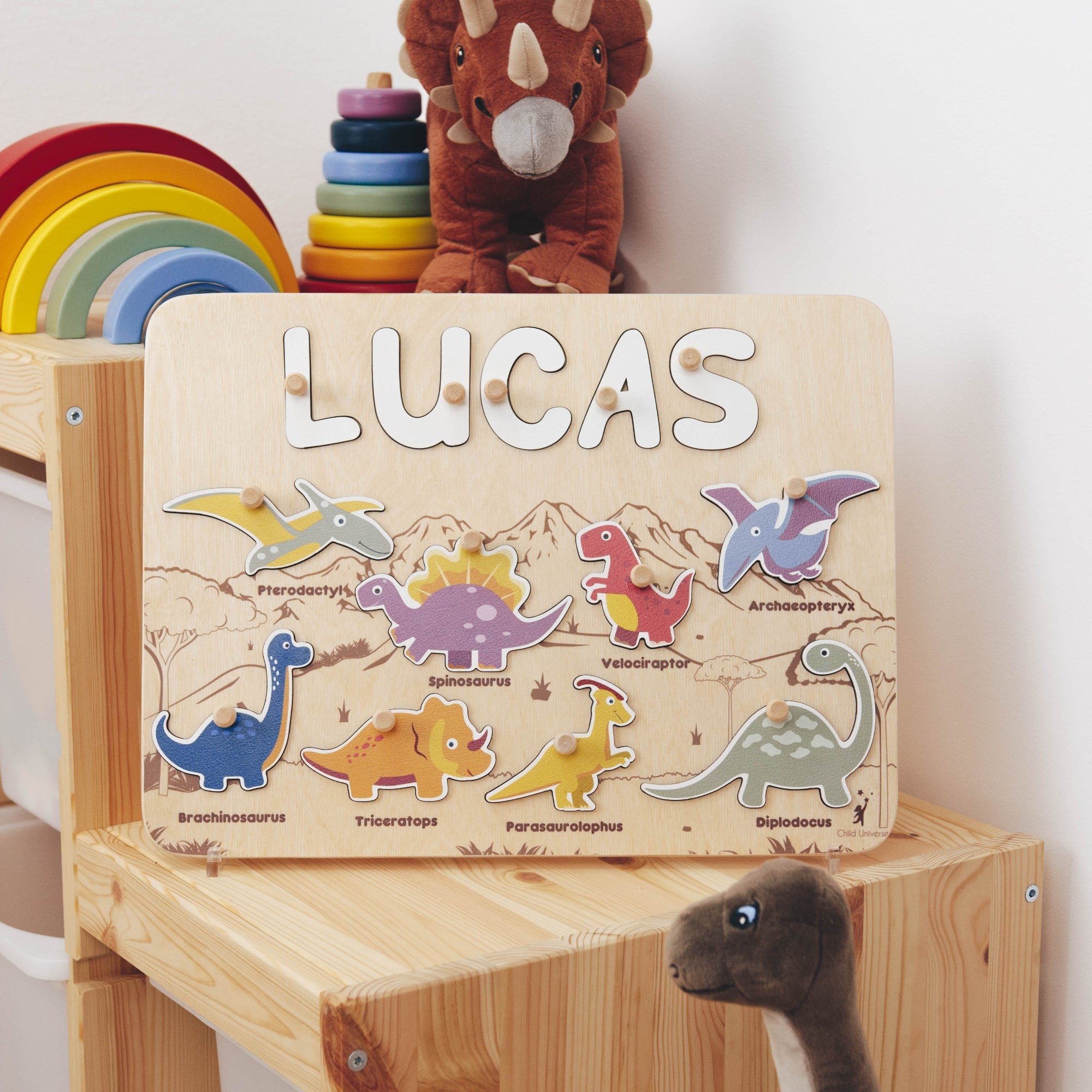 woody name board