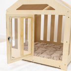 Dog House with a Fabric Roof - Light