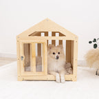Dog House with a Fabric Roof - Light