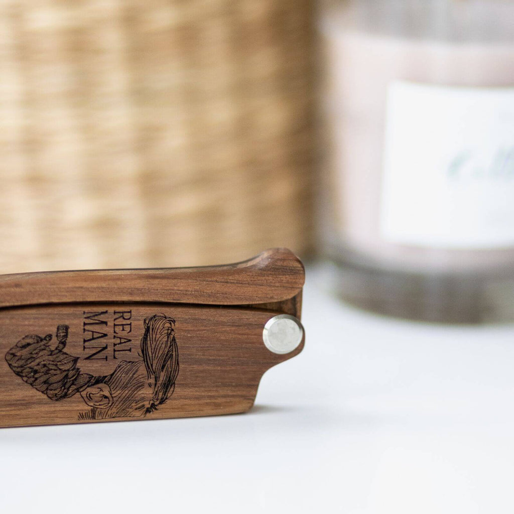 combs on wood