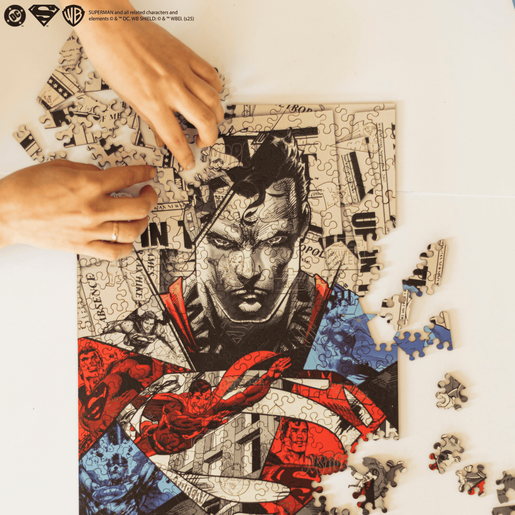 Wooden jigsaw puzzle DC Superman™ – Heroic Legacy
