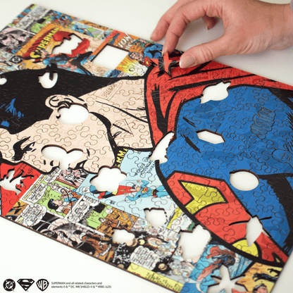 Wooden jigsaw puzzle DC Superman™ – Comic Icon