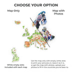 photo map of europe