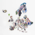 photo map of europe