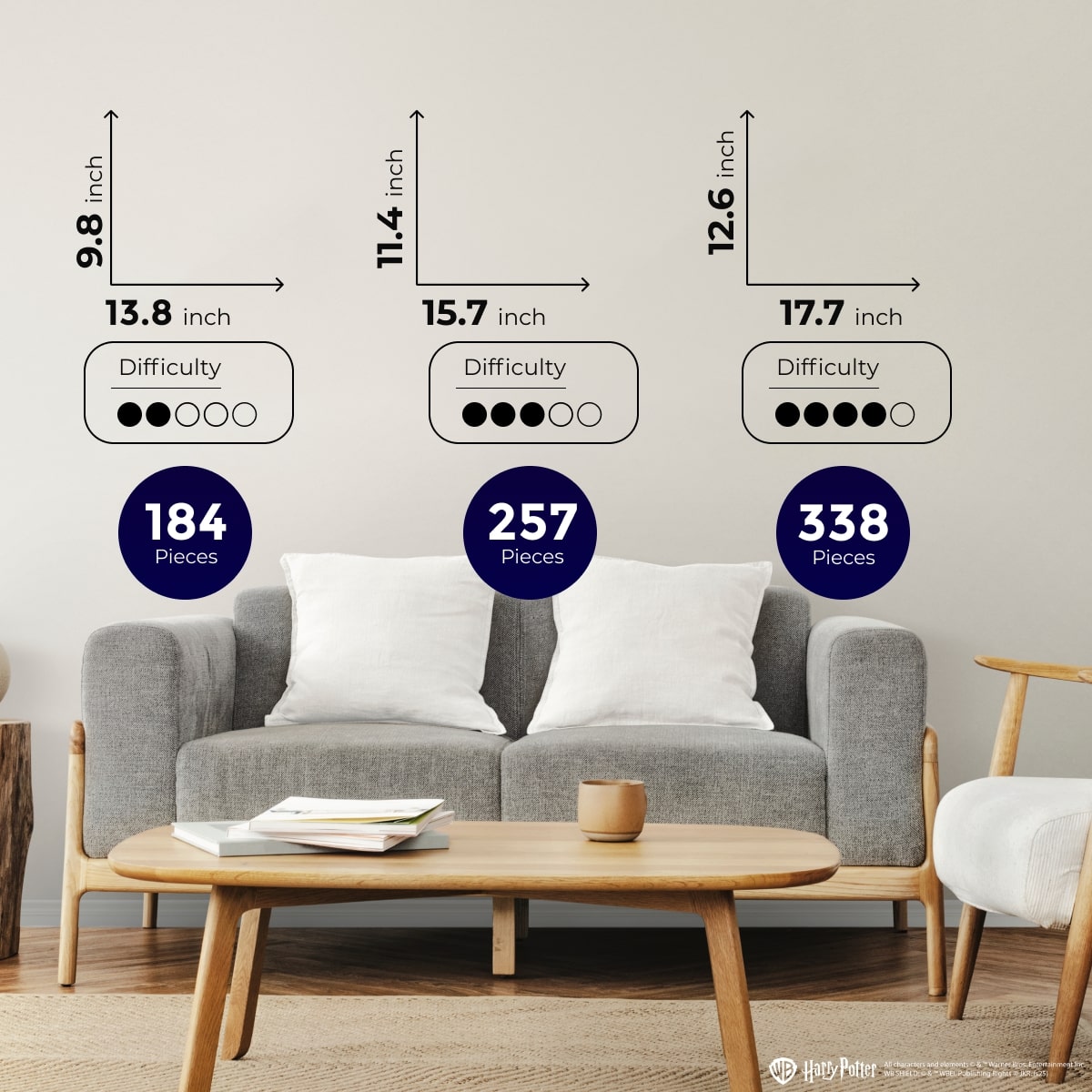 Wooden jigsaw maze puzzle Harry Potter Hogwarts Express™