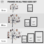 wooden family tree decor