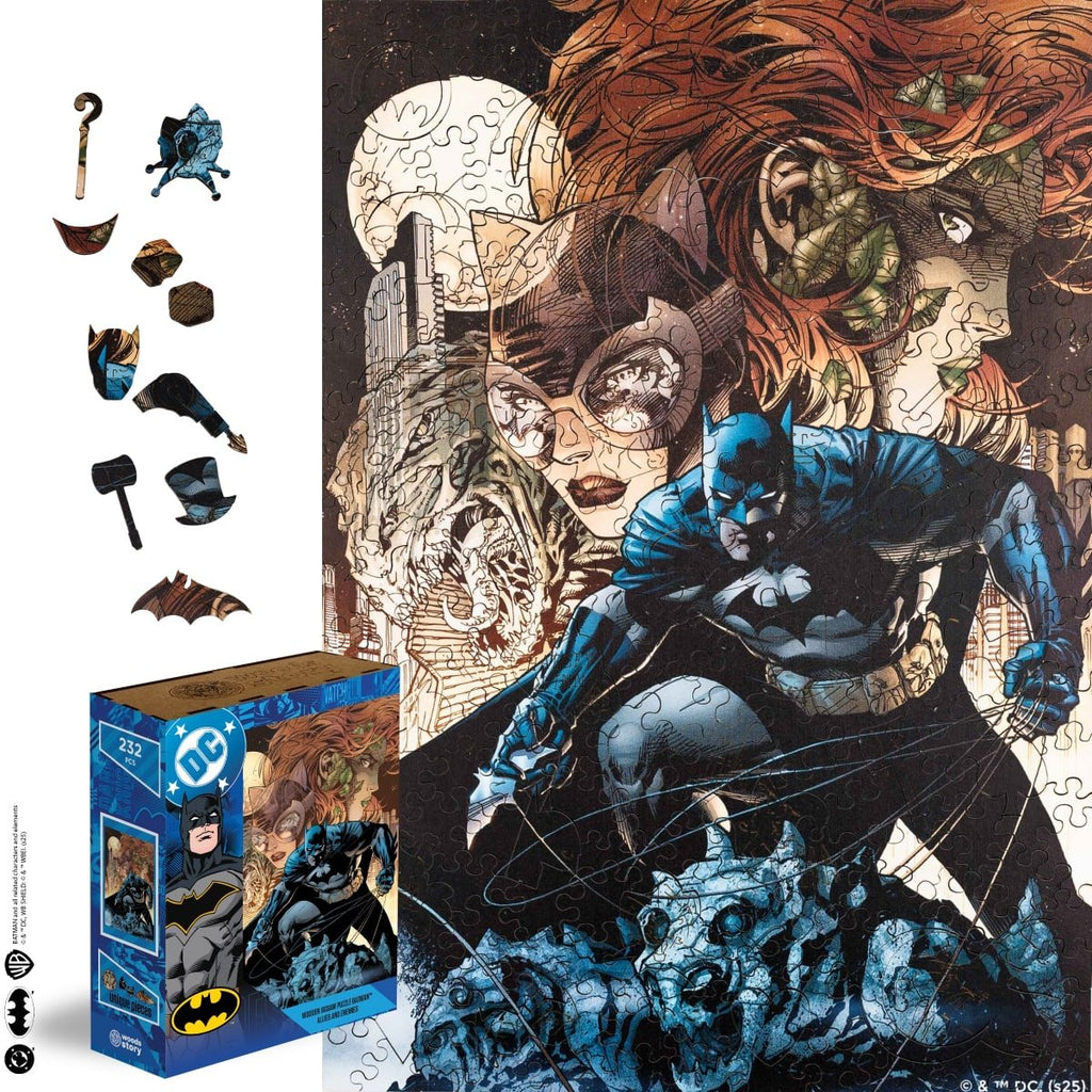Дерев'яний пазл DC Batman™ – Союзники та вороги