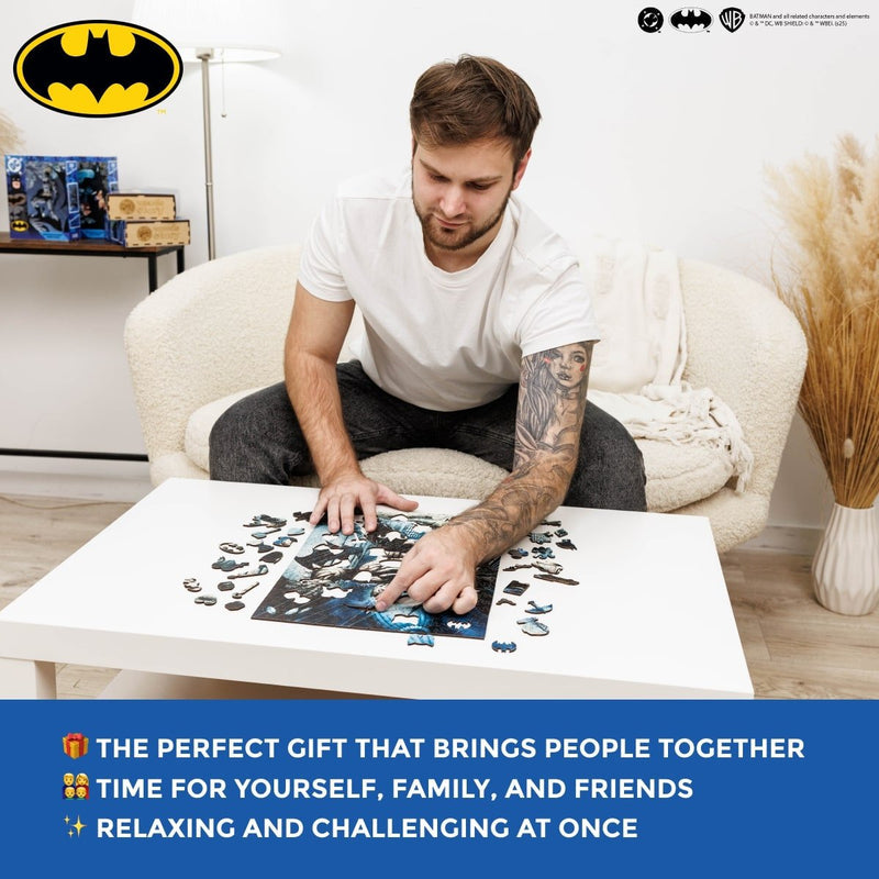 Дерев'яний пазл DC Batman™ – Лицар під дощем