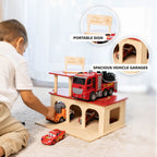 toy fire station garages