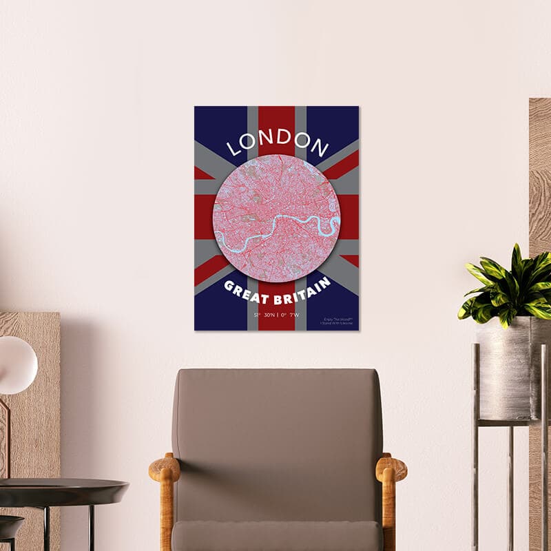 Poster City Map London