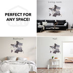 3D Wooden Map of France - Nordik