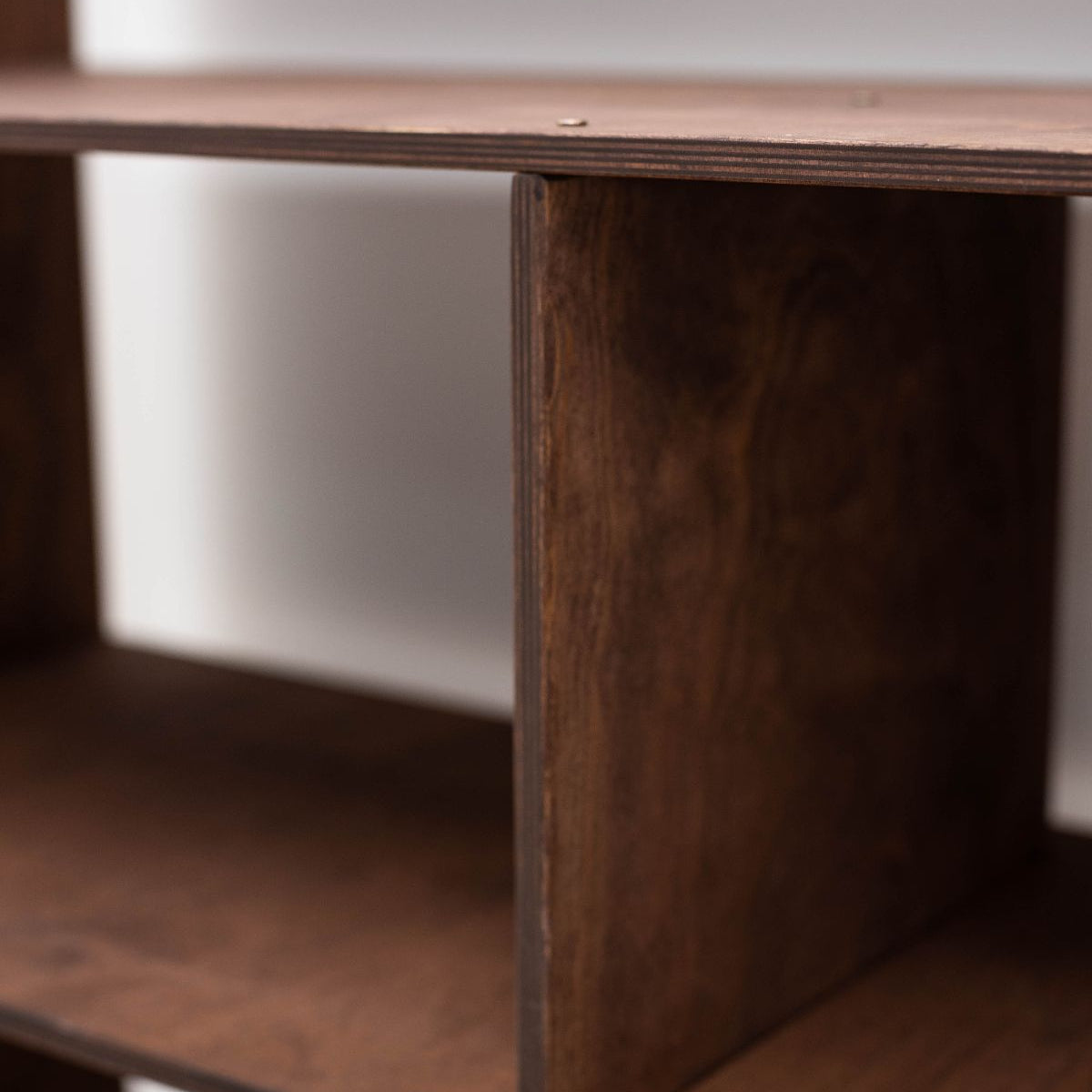 dark walnut doll house bookcase