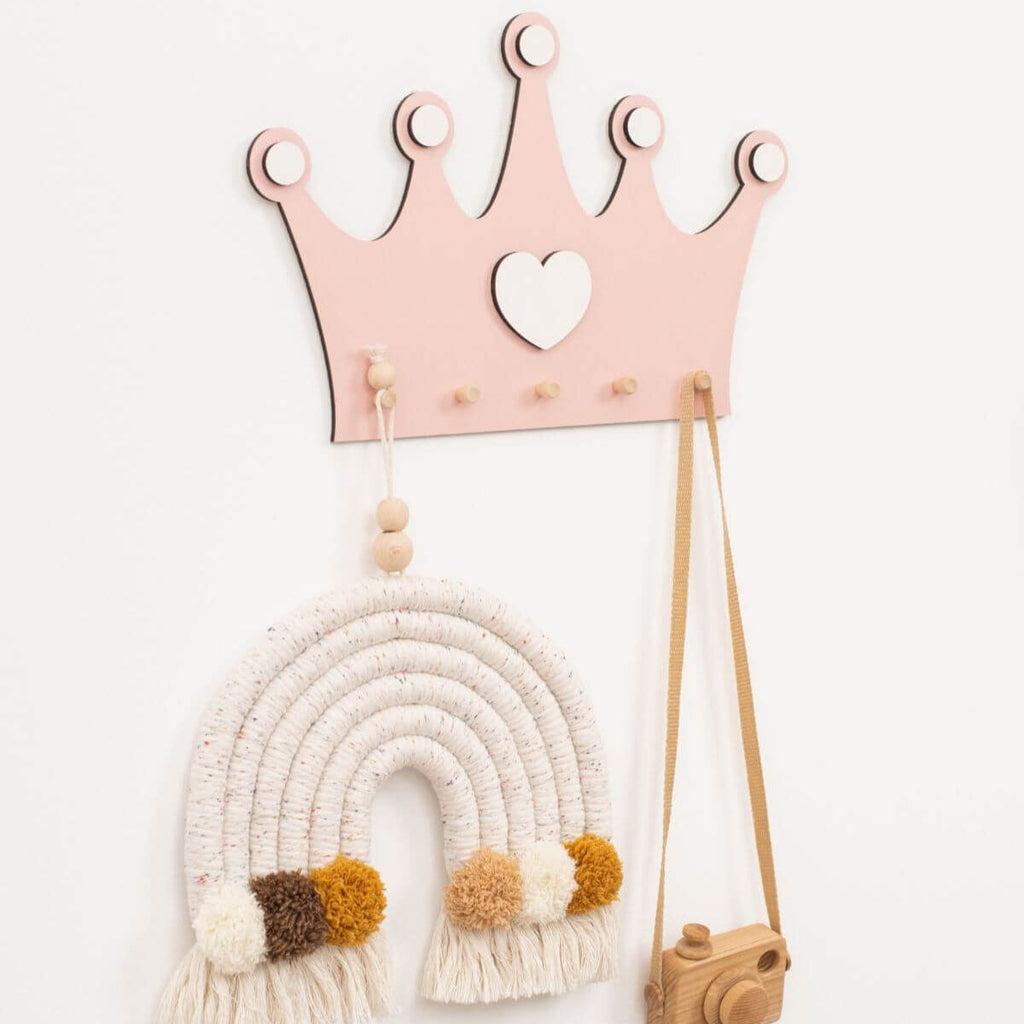 princess crown wall hangers