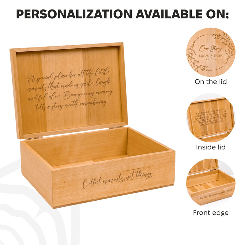 Wedding Memory Box - Grace