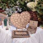 Alternative Wedding Guest Book Heart