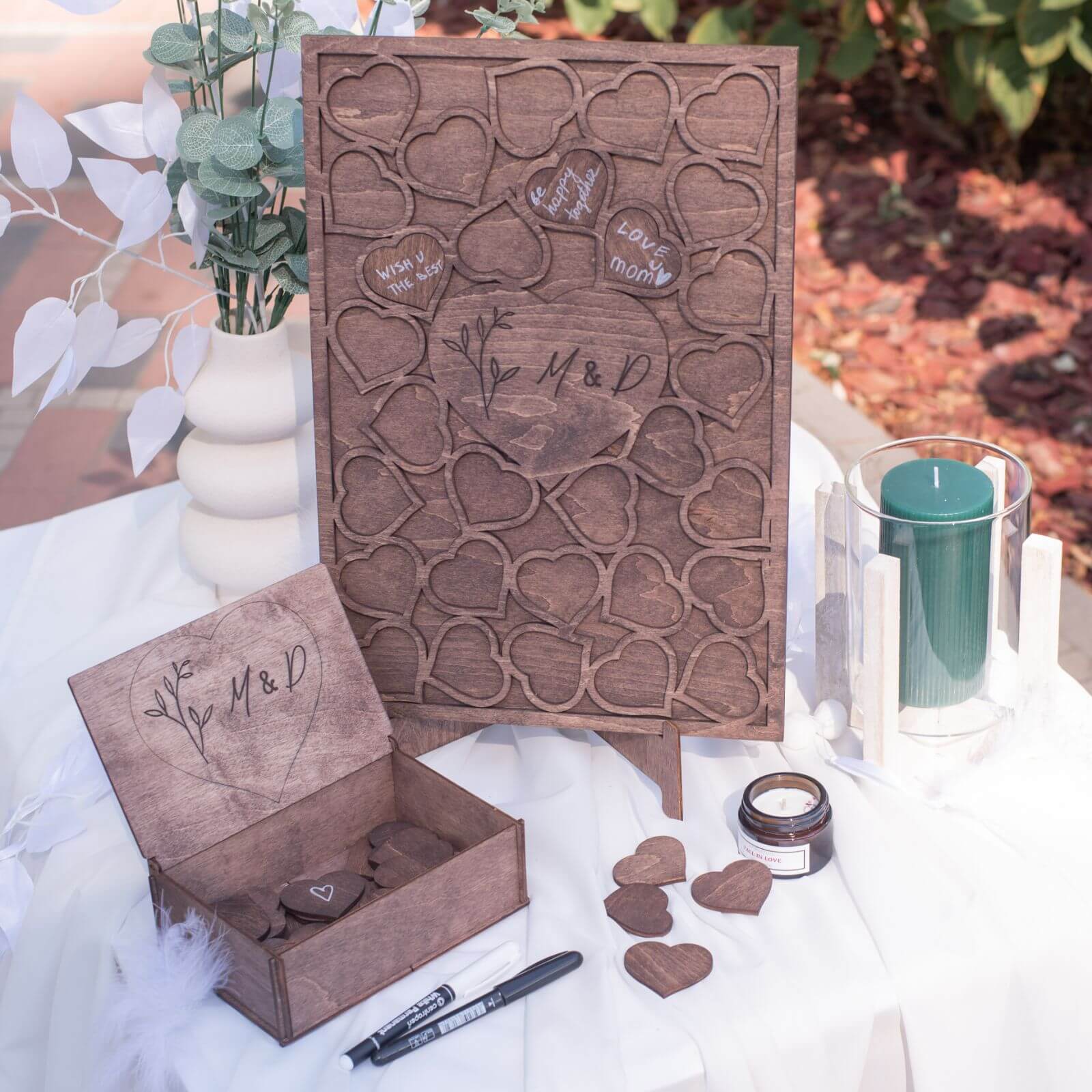Alternative Wedding Guest Book Rectangle