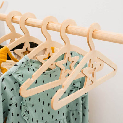 toddler wooden hangers