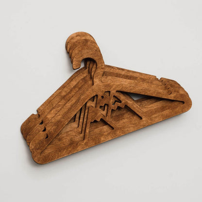 wooden kids hangers