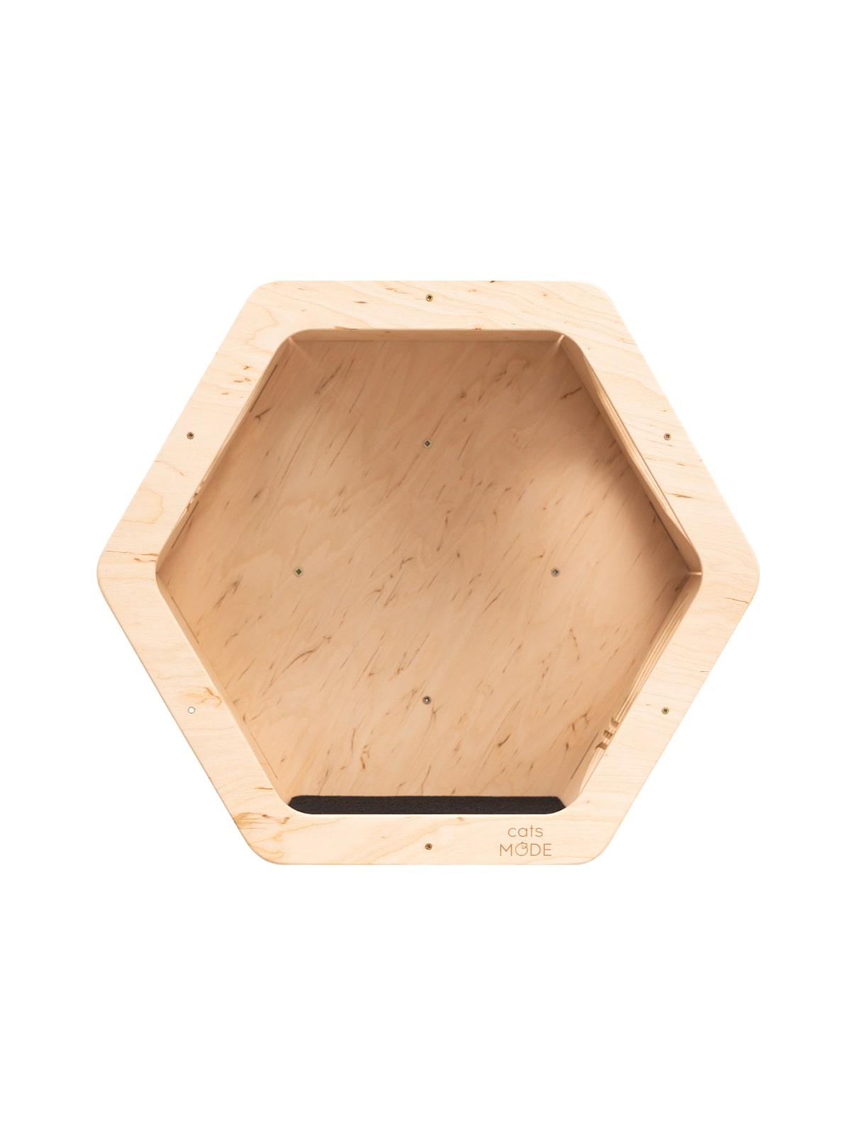 hexagon cat wall shelves