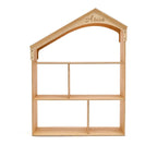 large wood dollhouse bookcase personalized