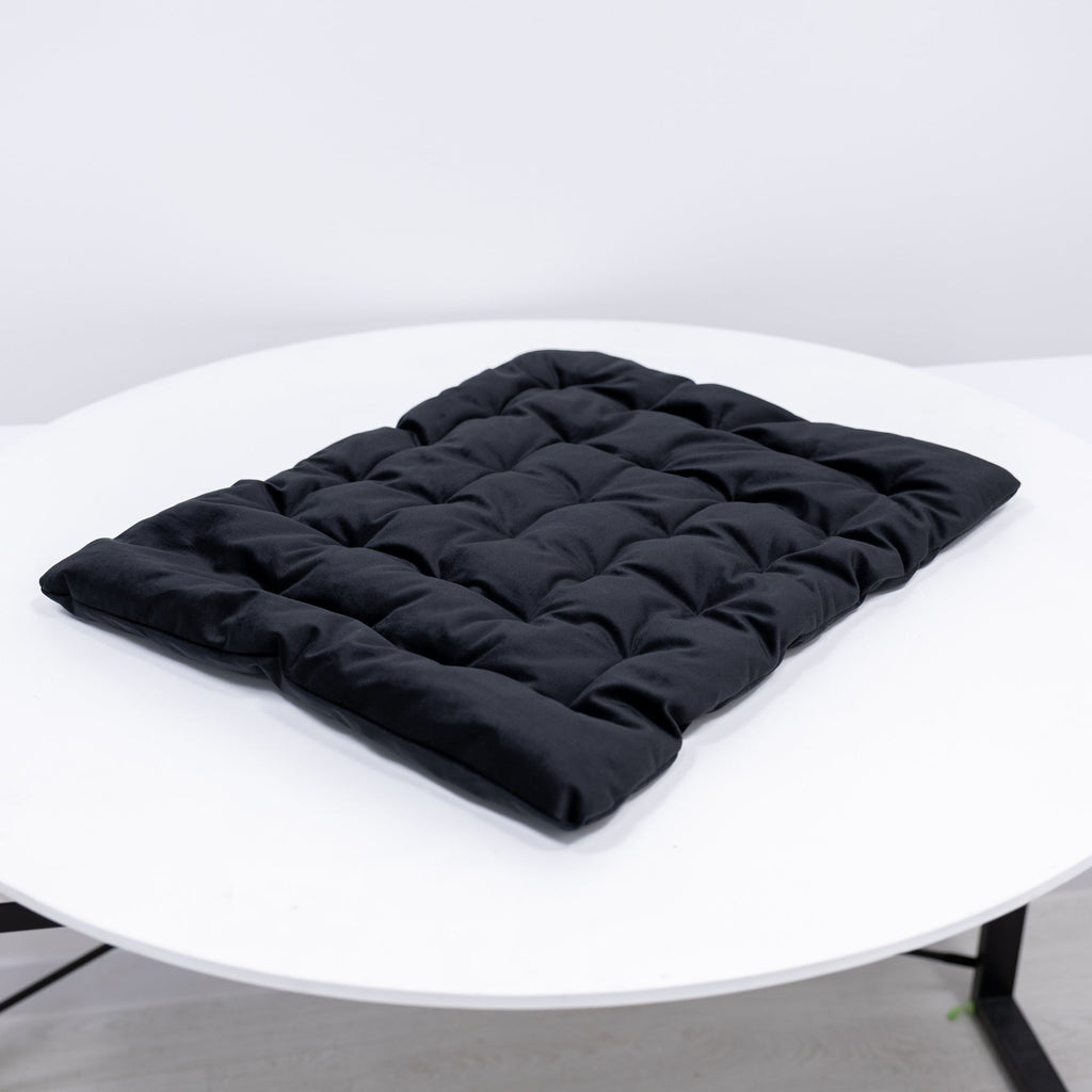Dog House Pillow -  Black