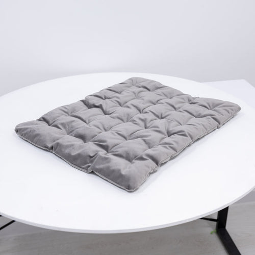 Dog House Pillow - Gray