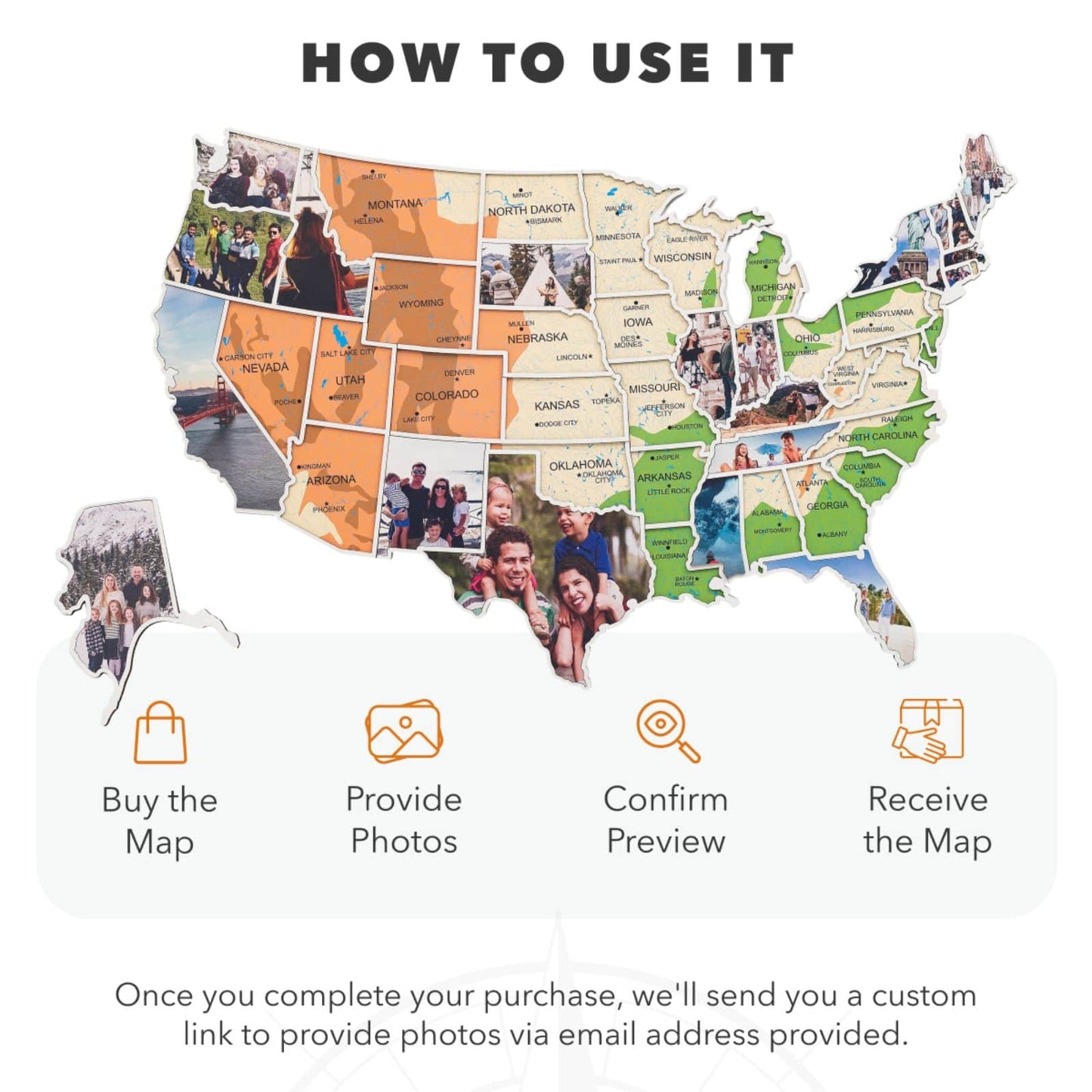 photo map of the united states