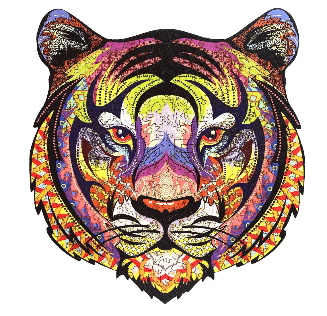 Wooden Jigsaw Puzzle Tiger L