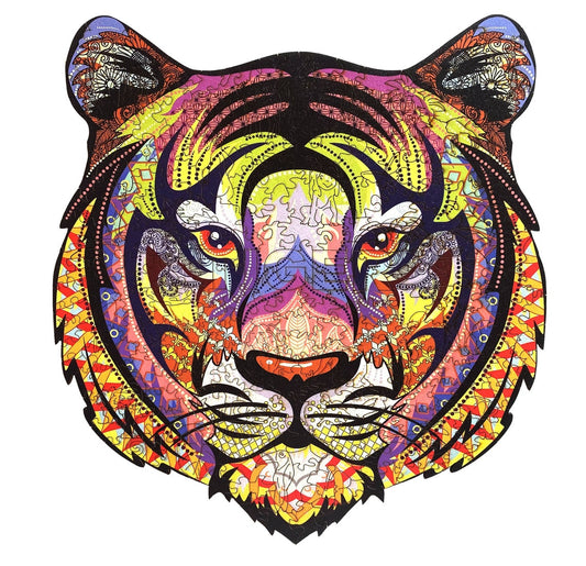Wooden Jigsaw Puzzle Tiger L