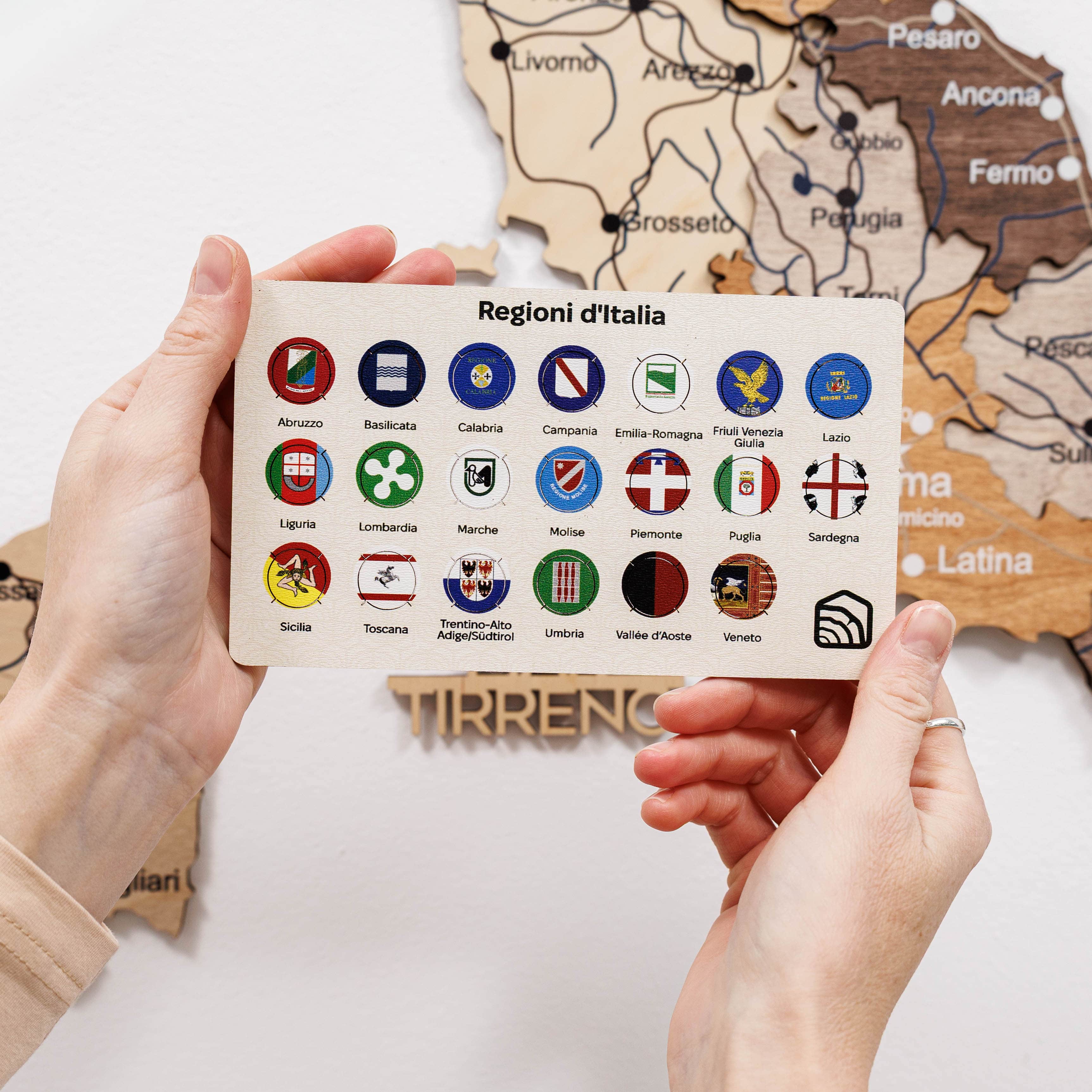 italy map pins