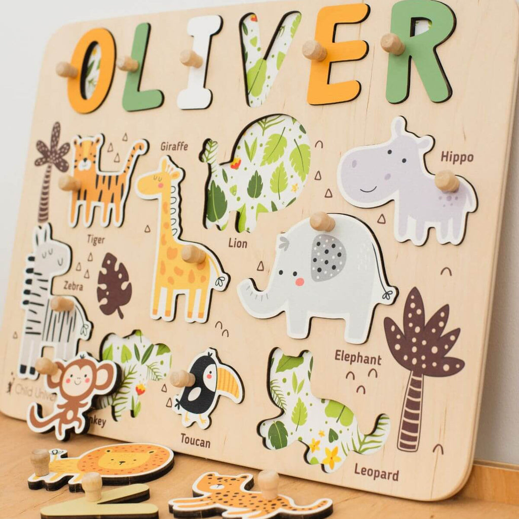animal puzzle for toddlers