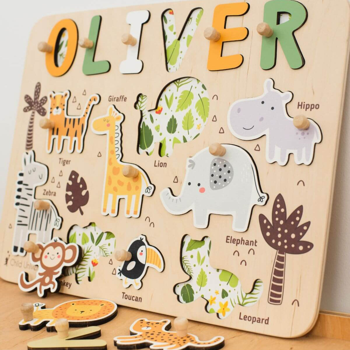 animal puzzle for toddlers