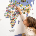 Kid's Wall Map
