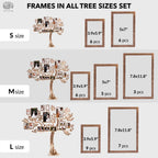 lighted family tree for wall