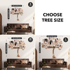 lighted family tree for wall